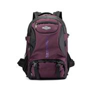 PORRASSO Mochila de Senderismo Impermeable 50/65/85 L Mochila Duradera Backpack para Hombre Mujer Camping Escalada Deportes Viajar Aire LibreDurable backpack Morado B