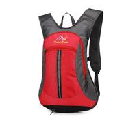 PORRASSO Mochila de Senderismo Mochila Impermeable 18L Ligera Mochila Hiking Backpack para Hombre Mujer Acampar Hacer Ciclismo Escalada Deportes Aire Libre Rojo