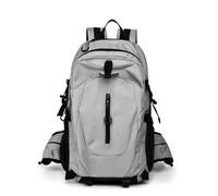 PORRASSO Mochila de Senderismo Mochila Impermeable 20L Gran Daypack Hiking Backpack para Hombre Mujer Camping Escalada Deportes Viajar Aire Libre Gris Claro