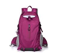 PORRASSO Mochila de Senderismo Mochila Impermeable 20L Gran Daypack Hiking Backpack para Hombre Mujer Camping Escalada Deportes Viajar Aire Libre Rosa Roja