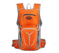 PORRASSO Mochila de Senderismo Mochila Impermeable 20L Ligera Hiking Backpack para Hombre Mujer Hacer Ciclismo Escalada Deportes Aire Libre Naranja