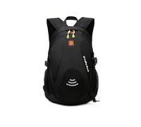 PORRASSO Mochila de Senderismo Mochila Impermeable 20L Ligera Mochila Hiking Backpack para Hombre Mujer Hacer Ciclismo Escalada Deportes Aire Libre Negro