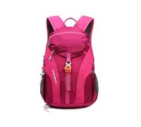 PORRASSO Mochila de Senderismo Mochila Impermeable 25L Ligera Mochila Hiking Backpack para Hombre Mujer Hacer Ciclismo Escalada Deportes Aire Libre Rosado Rojo