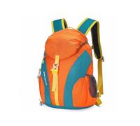 PORRASSO Mochila de Senderismo Mochila Impermeable 25L Ligera Mochila Hiking Backpack para Hombre Mujer Hacer Ciclismo Escalada Deportes Aire Libre Naranja