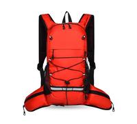 PORRASSO Mochila de Senderismo Mochila Impermeable Hiking Backpack Diseño Reflectante Ligera para Hombre Mujer Hacer Ciclismo Escalada Deportes Aire Libre Rojo
