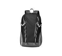 PORRASSO Mochila de Senderismo Outdoor 30L Mochila Gran Capacidad Backpack Día de Camping Impermeable con Espalda Transpirable para Senderismo Viajes Uso Diario Negro