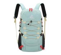 PORRASSO Mochila de Senderismo Outdoor 40L Mochila Camping Impermeable Gran Daypack Backpack de Nylon para Mujeres Hombres Viaje Trekking Escalada Verde Claro