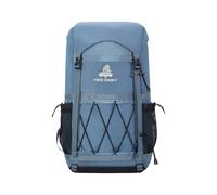 PORRASSO Mochila de Senderismo Outdoor 40L Mochila Camping Impermeable Gran Daypack Backpack de Tela Oxford para Mujeres Hombres Viaje Trekking Escalada Azul Claro