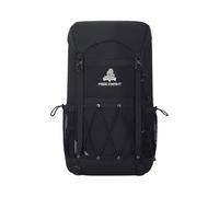 PORRASSO Mochila de Senderismo Outdoor 40L Mochila Camping Impermeable Gran Daypack Backpack de Tela Oxford para Mujeres Hombres Viaje Trekking Escalada Negro