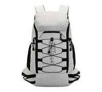 PORRASSO Mochila de Senderismo Outdoor 40L Mochila Impermeable Gran Daypack de Camping Backpack Nylon Ligera para Mujeres Hombres Viaje Trekking Escalada Gris Claro