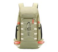 PORRASSO Mochila de Senderismo Outdoor 40L Mochila Impermeable Gran Daypack de Camping Backpack Nylon Ligera para Mujeres Hombres Viaje Trekking Escalada Verde Claro