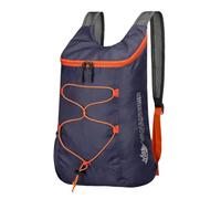 PORRASSO Mochila de Senderismo Plegable Mochila 18L Ultraligera Impermeable Mochila Hiking Backpack para Hombre Mujer Acampar Ciclismo Deportes Aire Libre Azul Oscuro