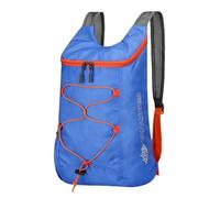 PORRASSO Mochila de Senderismo Plegable Mochila 18L Ultraligera Impermeable Mochila Hiking Backpack para Hombre Mujer Acampar Ciclismo Deportes Aire Libre Azul Real