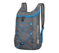 PORRASSO Mochila de Senderismo Plegable Mochila 18L Ultraligera Impermeable Mochila Hiking Backpack para Hombre Mujer Acampar Ciclismo Deportes Aire Libre Gris
