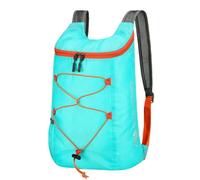 PORRASSO Mochila de Senderismo Plegable Mochila 18L Ultraligera Impermeable Mochila Hiking Backpack para Hombre Mujer Acampar Ciclismo Deportes Aire Libre Azul Cielo