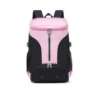 PORRASSO Mochila Deportiva 36L Bolso de Gimnasio Multiuso con Compartimento Independiente Daypack en Tela Oxford 900D Mochila de Viaje Negocios Gran Capacidad para Hombres Mujeres Rosa