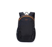 PORRASSO Mochila Ligera Casual Bolso Escolar Daypack Grande Nylon Mochila para Mujeres Hombre Negocio Colegio Viajes Uso Diario Negro