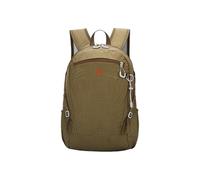 PORRASSO Mochila Ligera Casual Bolso Escolar Mujeres Daypack Grande Nylon Mochila para Hiking Viajes Uso Diario Caqui