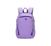 PORRASSO Mochila Ligera Casual Bolso Escolar Mujeres Daypack Grande Nylon Mochila para Hiking Viajes Uso Diario Morado