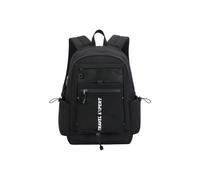 PORRASSO Mochila Ligera Mochila Resistente al Agua Nailon Backpack de Día Casual para Viajes Senderismo Uso Diario Negro