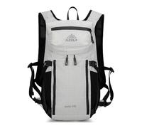 PORRASSO Mochila para Ciclismo Mochila de Día Outdoor Resistente al Agua Backpack Transpirable Cómoda para Mujeres Hombres Senderismo Running Gris Claro