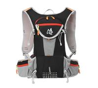 PORRASSO Mochila para Ciclismo y Senderismo Mochila de Día Outdoor Resistente al Agua Backpack Transpirable Cómoda para Mujeres Hombres Senderismo Running Negro