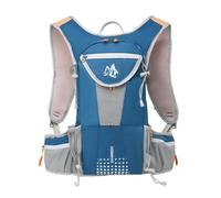 PORRASSO Mochila para Ciclismo y Senderismo Mochila de Día Outdoor Resistente al Agua Backpack Transpirable Cómoda para Mujeres Hombres Senderismo Running Azul