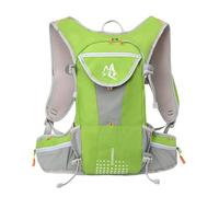 PORRASSO Mochila para Ciclismo y Senderismo Mochila de Día Outdoor Resistente al Agua Backpack Transpirable Cómoda para Mujeres Hombres Senderismo Running Verde