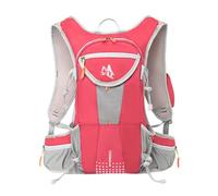 PORRASSO Mochila para Ciclismo y Senderismo Mochila de Día Outdoor Resistente al Agua Backpack Transpirable Cómoda para Mujeres Hombres Senderismo Running Rojo