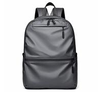 PORRASSO Mochila para Hombre Casual Backpack Impermeable Mochila Portatil Adapta a 14 Pulgadas para Universidad Viaje Uso Diario Gris