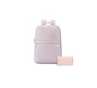 PORRASSO Mochila para Portátil Mujer Daypack Mochila para 16 Inch Portátil con Correa para Equipaje Bolsa de Almacenamiento Viajes Backpack Trabajos Impermeable Mochila Morado B