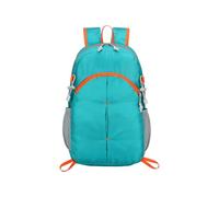 PORRASSO Mochila Plegable Impermeable Ligera Mochila de Senderismo Hombre Mujer Backpack para Acampar Viaje Deportes Uso Diario Lago Azul