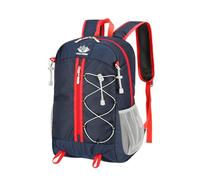 PORRASSO Mochila Plegable Mochila de Senderismo Impermeable Ligera con Diseño Reflectante Hiking Backpack para Hombre Mujer Acampar Viaje Deportes Aire Libre Azul Oscuro A