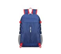 PORRASSO Mochila Plegable Mochila de Senderismo Impermeable Ligera Hombre Mujer Backpack para Acampar Viaje Deportes Aire Libre Azul Oscuro