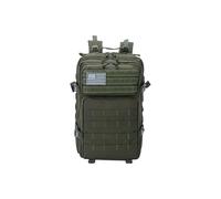 PORRASSO Mochila Táctica Outdoor Mochila Militar de 45L con Sistema Molle Tela Oxford Impermeable 900D Bolsa Bug Out de 3 Días para Senderismo Acampada Viaje Verde Militar