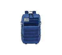 PORRASSO Mochila Táctica Outdoor Mochila Militar de 45L con Sistema Molle Tela Oxford Impermeable 900D Bolsa Bug Out de 3 Días para Senderismo Acampada Viaje Azul