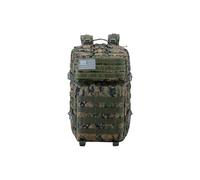 PORRASSO Mochila Táctica Outdoor Mochila Militar de 45L con Sistema Molle Tela Oxford Impermeable 900D Bolsa Bug Out de 3 Días para Senderismo Acampada Viaje Camuflaje Jungla B
