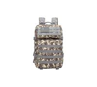 PORRASSO Mochila Táctica Outdoor Mochila Militar de 45L con Sistema Molle Tela Oxford Impermeable 900D Bolsa Bug Out de 3 Días para Senderismo Acampada Viaje Color ACU