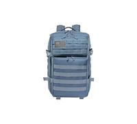 PORRASSO Mochila Táctica Outdoor Mochila Militar de 45L con Sistema Molle Tela Oxford Impermeable 900D Bolsa Bug Out de 3 Días para Senderismo Acampada Viaje Gris