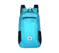 PORRASSO Mochila Ultraligera Daypack Plegable Impermeable Mochila de Senderismo Backpack para Hombre Mujer Acampar Hacer Ciclismo Deportes Aire Libre Lago Azul