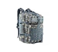 PORRASSO Mochilas Militares Tácticas 45L Gran Capacidad Impermeable Mochila de Senderismo Bolsa Bug Out de 3 Días Hiking Backpack para Acampar Escalada Deportes Aire Libre Color ACU