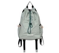 PORRASSO Moda Mochila Mujer Mochila Bolso Escolar Adolescente Ligera Backpack para Viajes Uso Diario Verde