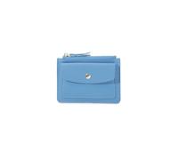 PORRASSO Monederos Mujer Estuches de Llave Cartera Portátil Tarjetero para Tarjetas Pequeña Bolsita Coin Purse Azul