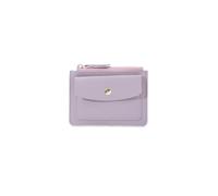 PORRASSO Monederos Mujer Estuches de Llave Cartera Portátil Tarjetero para Tarjetas Pequeña Bolsita Coin Purse Morado