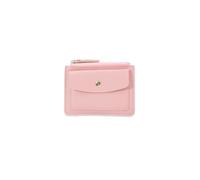 PORRASSO Monederos Mujer Estuches de Llave Cartera Portátil Tarjetero para Tarjetas Pequeña Bolsita Coin Purse Rosa