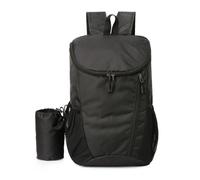 PORRASSO Plegable Mochila de Senderismo Ultraligera Mochila 20 L Impermeable Daypack Hiking Backpack para Hombre Mujer Acampar Ciclismo Deportes Aire Libre Negro