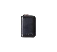 PORRASSO Tarjetero de Hombre Cuero Monedero RFID Bloqueo Tarjetero para Tarjetas de Crédita Portátil Cartera con 12/20/30/45 Ranuras para Tarjetas Azul B