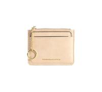 PORRASSO Tarjetero de Mujeres Minimalista PU Monedero Tarjetero para Tarjetas de Crédita Portátil Cartera Albaricoque