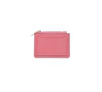 PORRASSO Tarjetero de Mujeres Monedero Tarjetero para Tarjetas de Crédita Portátil Estuches de Llave PU Cartera Tarjetero Rojo