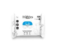 100 UN PetShine Toallitas Húmedas con Clorhexidina para perros y gatos- Pack Económico